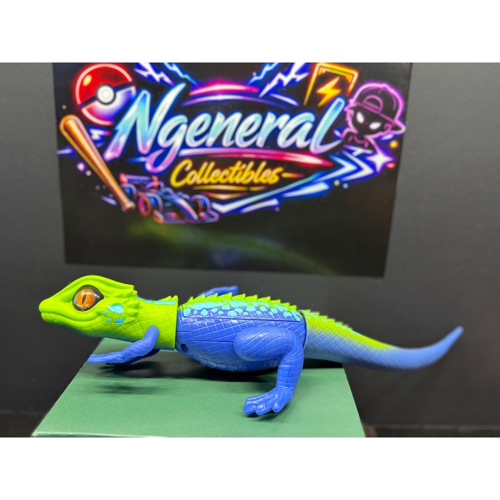 Zuru Robo Alive Lurking Lizard Blue Green Robotic Electronic Toy DG20200930